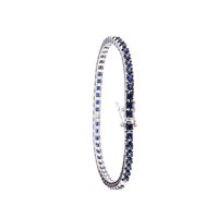  -  - Armband Crivelli Dame ZAFFIRO in Weißgold Zaffiro 2.80 Ct 329-L1052-H - 329-L1052-H